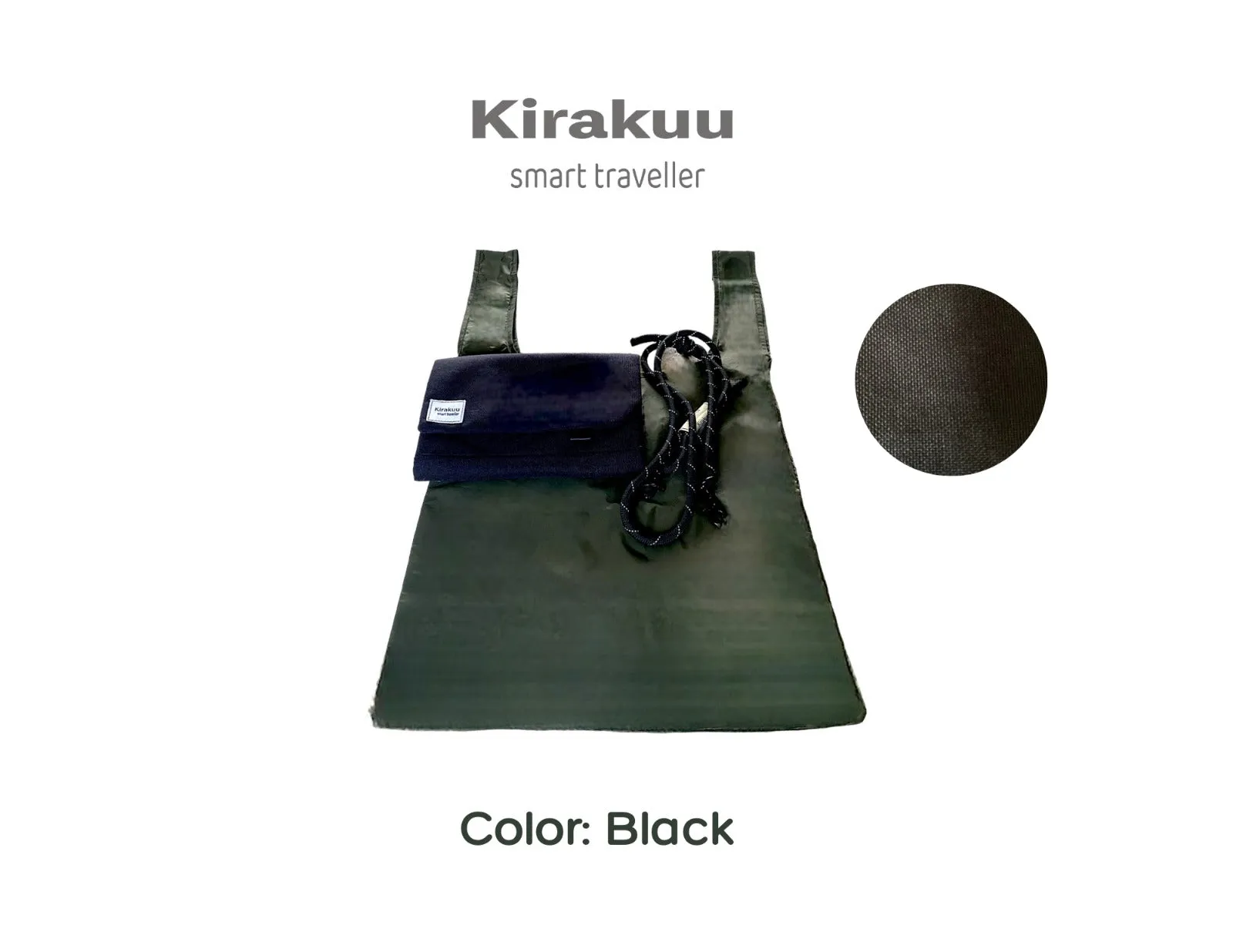 「輕盈遊百寶袋」- Kirakuu 三用旅行便攜袋 (預訂貨品，2月28日送出)
