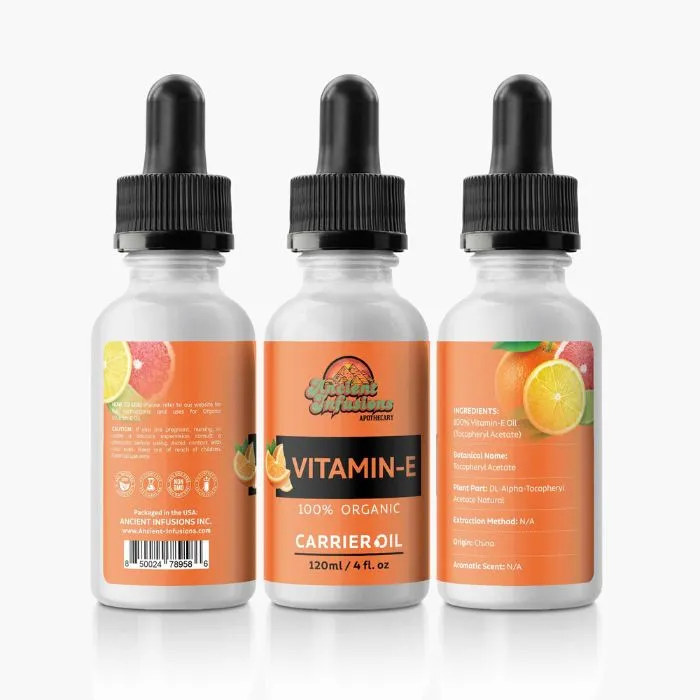 100% Pure Vitamin E Oil | Skin, Hair & Face | Natural Healing Benefits