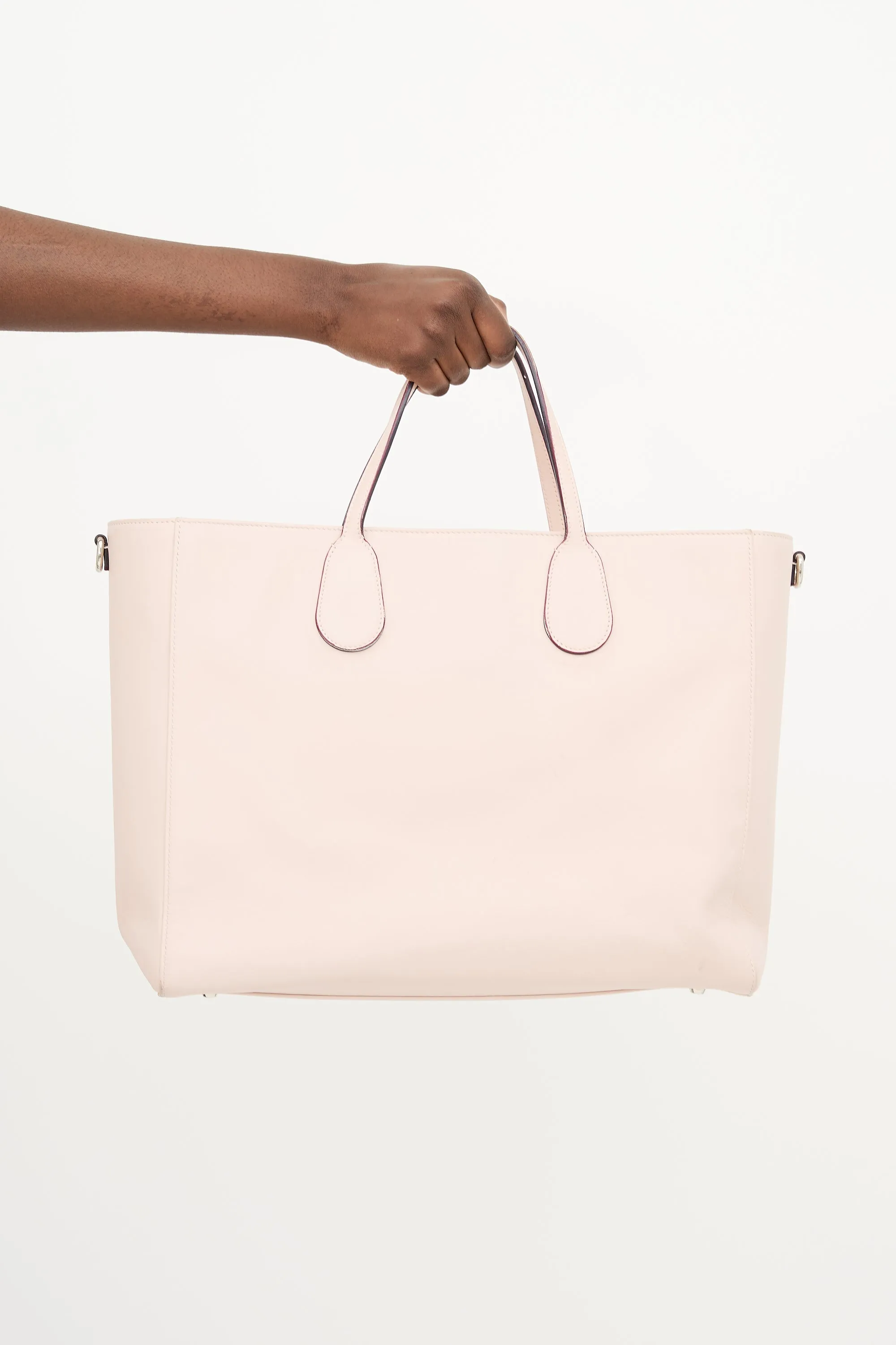 2015 Leather Diaper Tote Bag