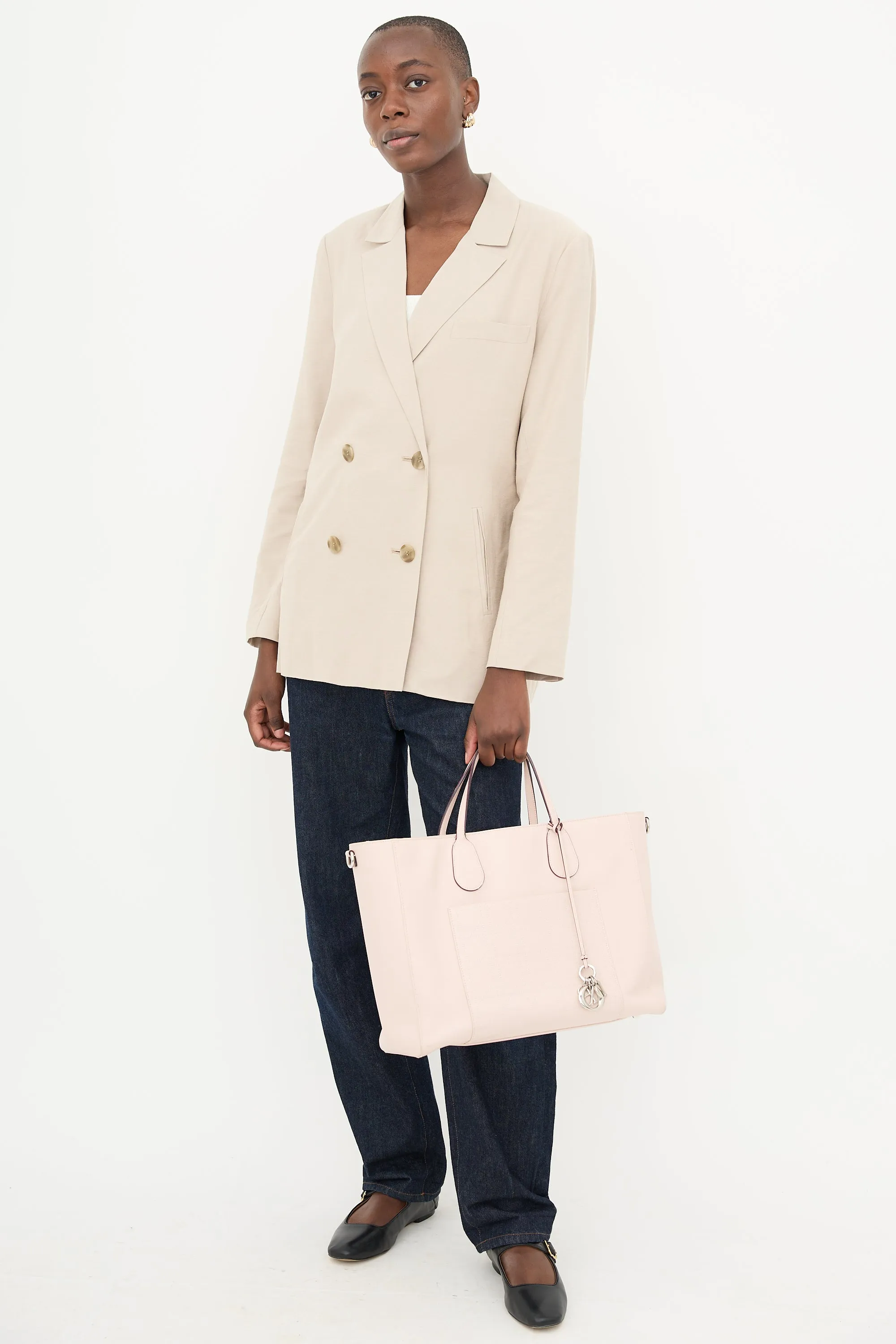 2015 Leather Diaper Tote Bag