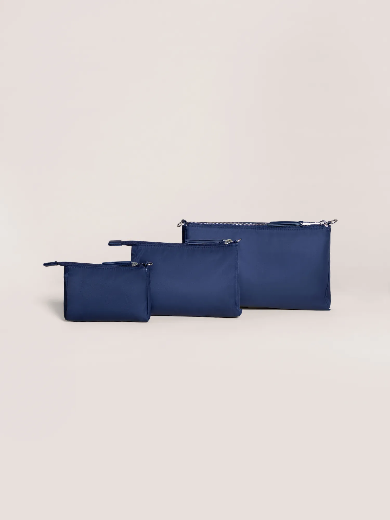 3-piece Pouch Set | Navy