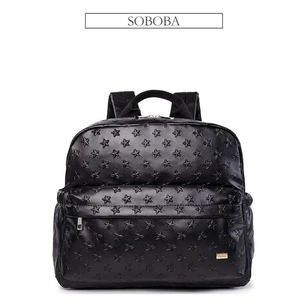 3D Star Pattern Large Capacity Diaper Bag