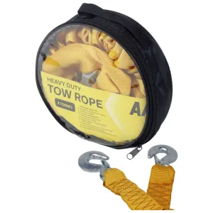 AA 4 Tonne 4 Metre Heavy Duty Strong Tow Rope Car Van Strap Elasticated Strong