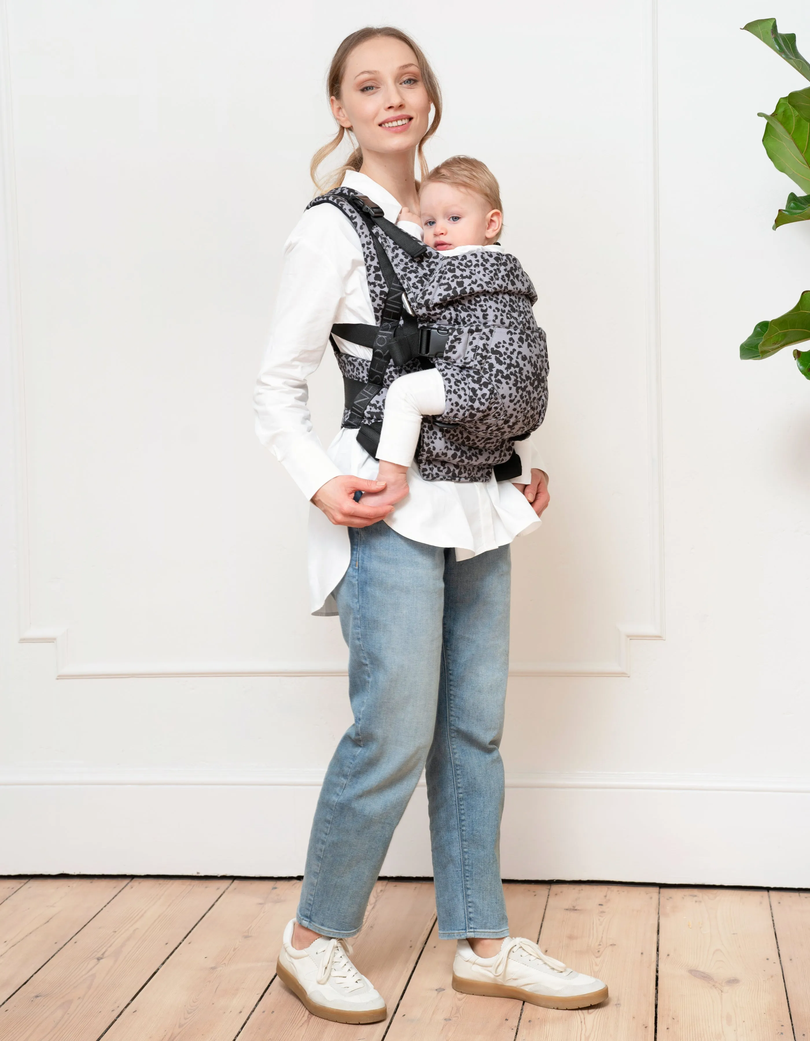 Baby Carrier – Animal Print Cotton Canvas