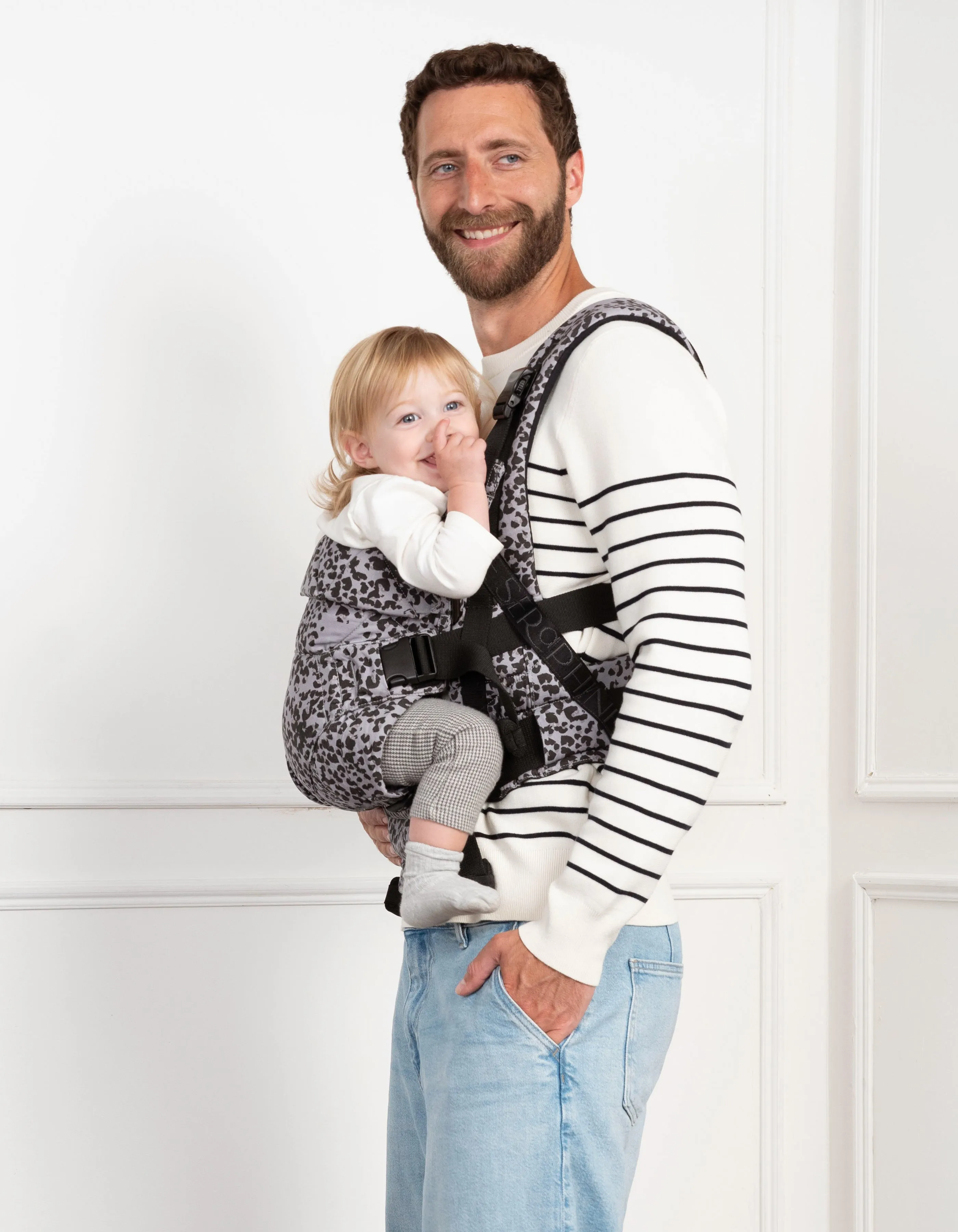 Baby Carrier – Animal Print Cotton Canvas