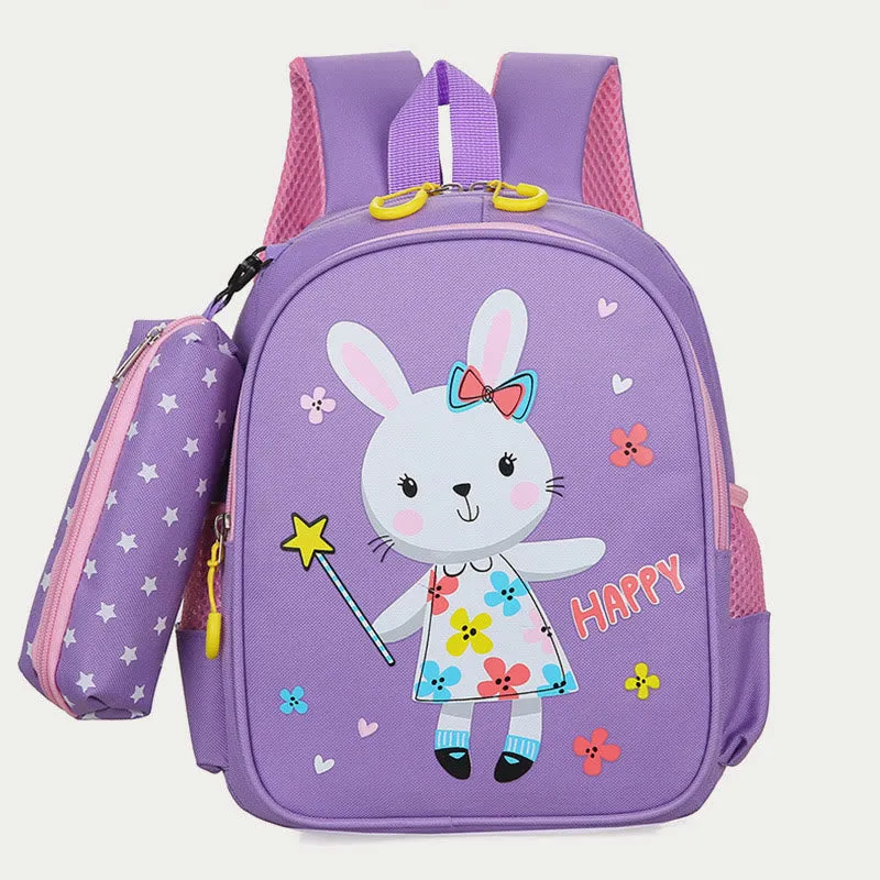 Backpack For Kids Cartoon Printing Cute Unicorn Kindergarten Schoolbag