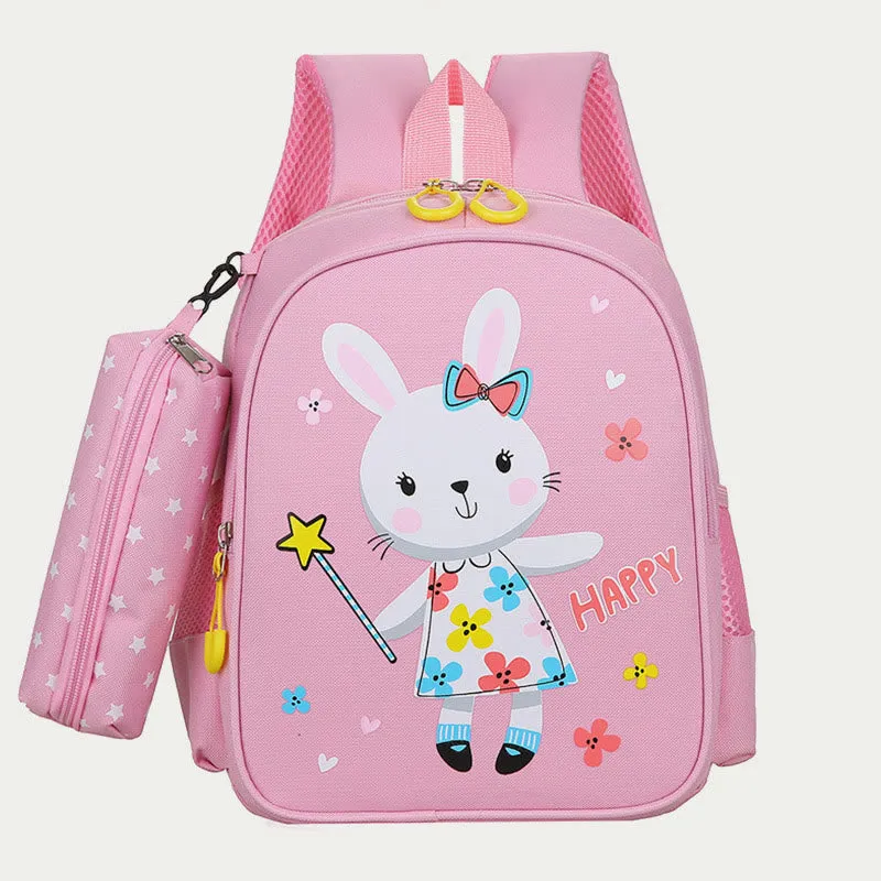 Backpack For Kids Cartoon Printing Cute Unicorn Kindergarten Schoolbag