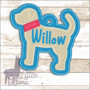 Bag Dog Name Tag