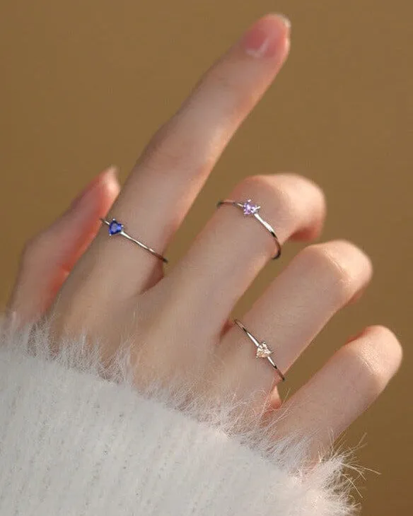 Bague Coeur Diamant - Elsa