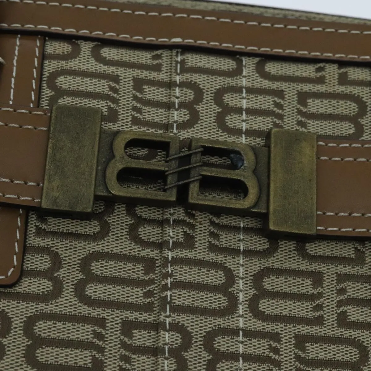 Balenciaga Bb Beige Canvas Bag