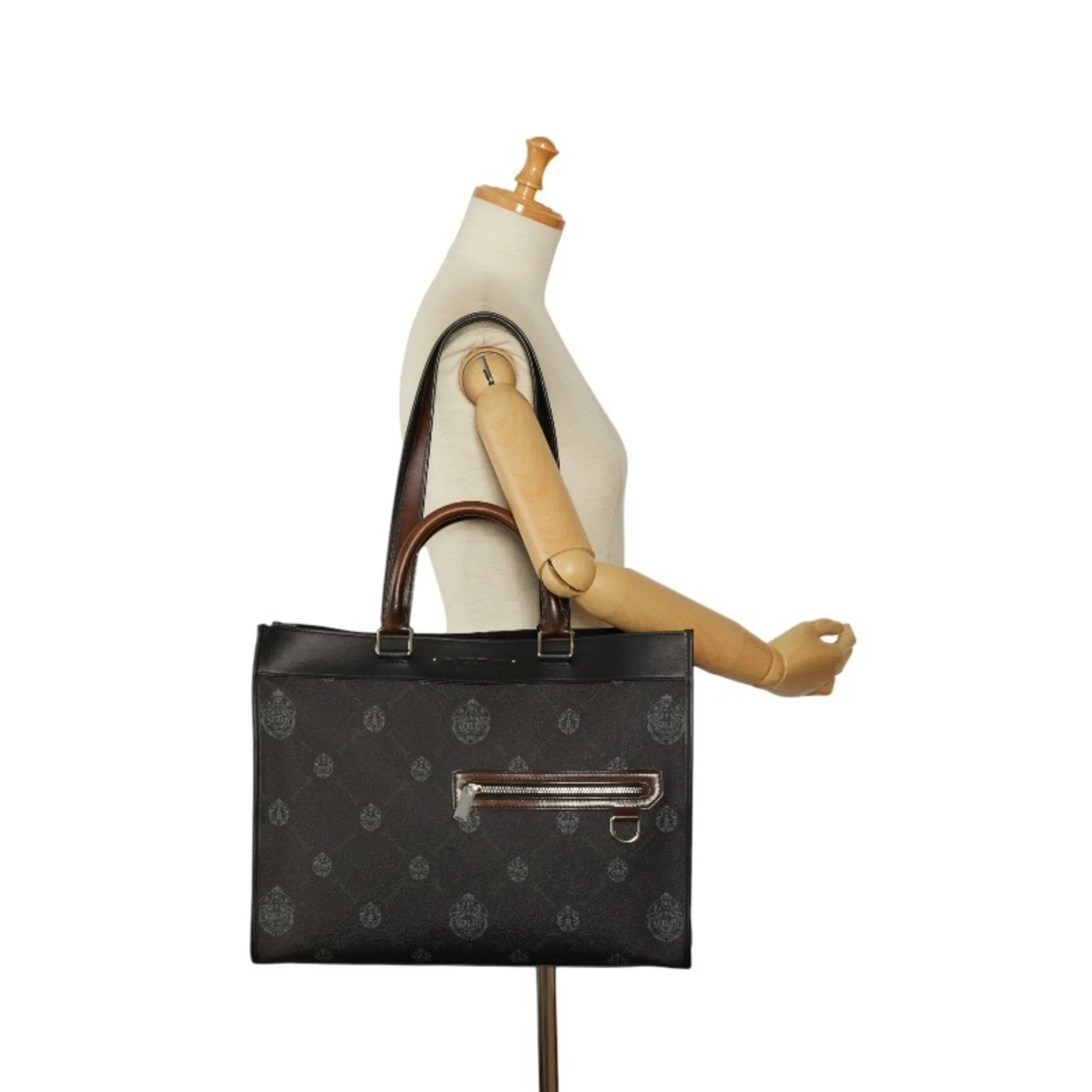 Berluti Black Canvas Bag