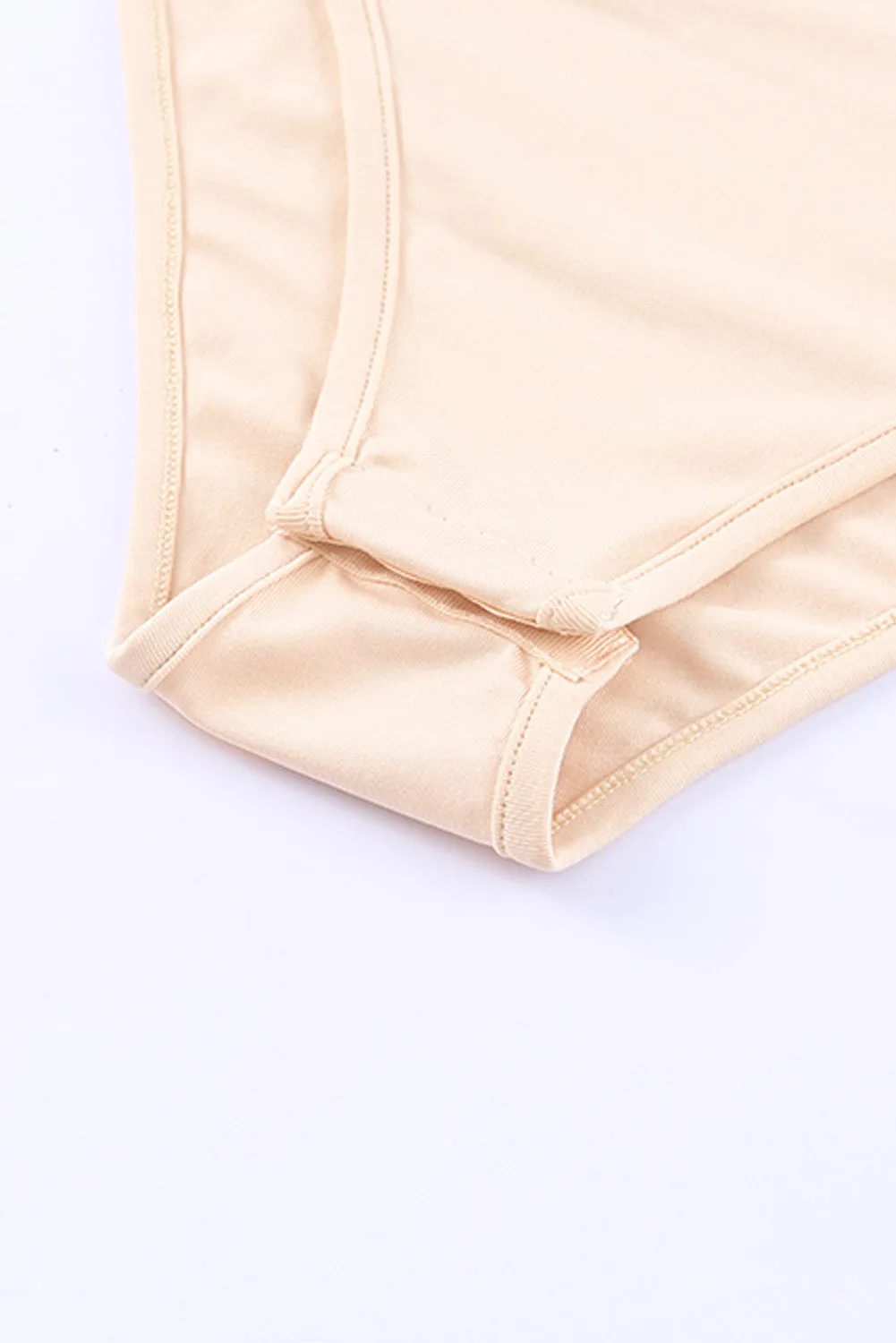 Brown Puff Sleeve Suede Bodysuit