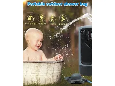 Camping 12L Shower Bag Camping Water Storage Bag