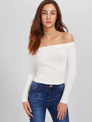 Chic Ribbed crop top