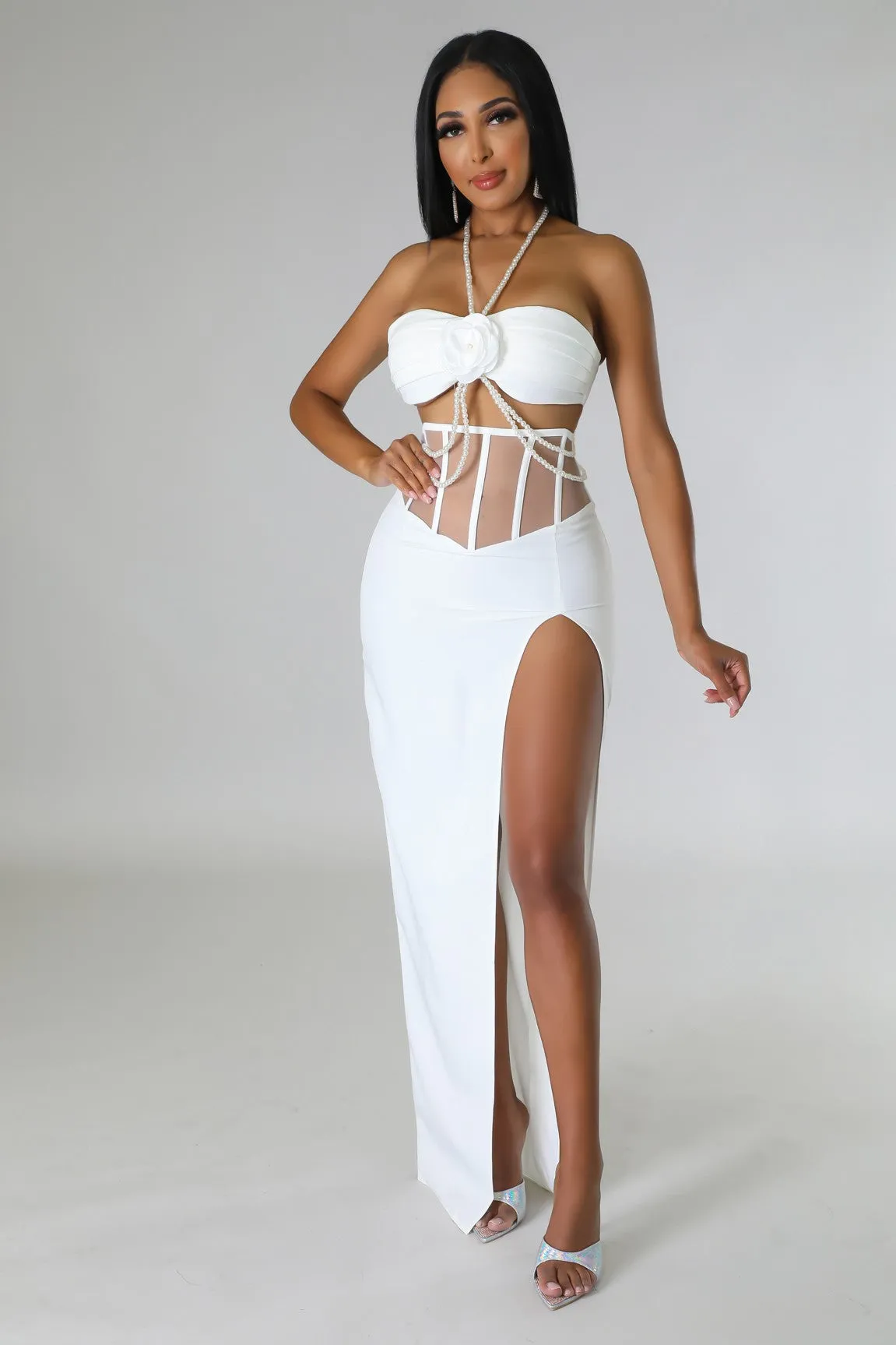 Chic Strolls Skirt Set