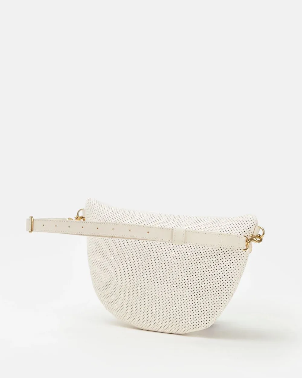 Clare V Grande Fanny in Cream Perf