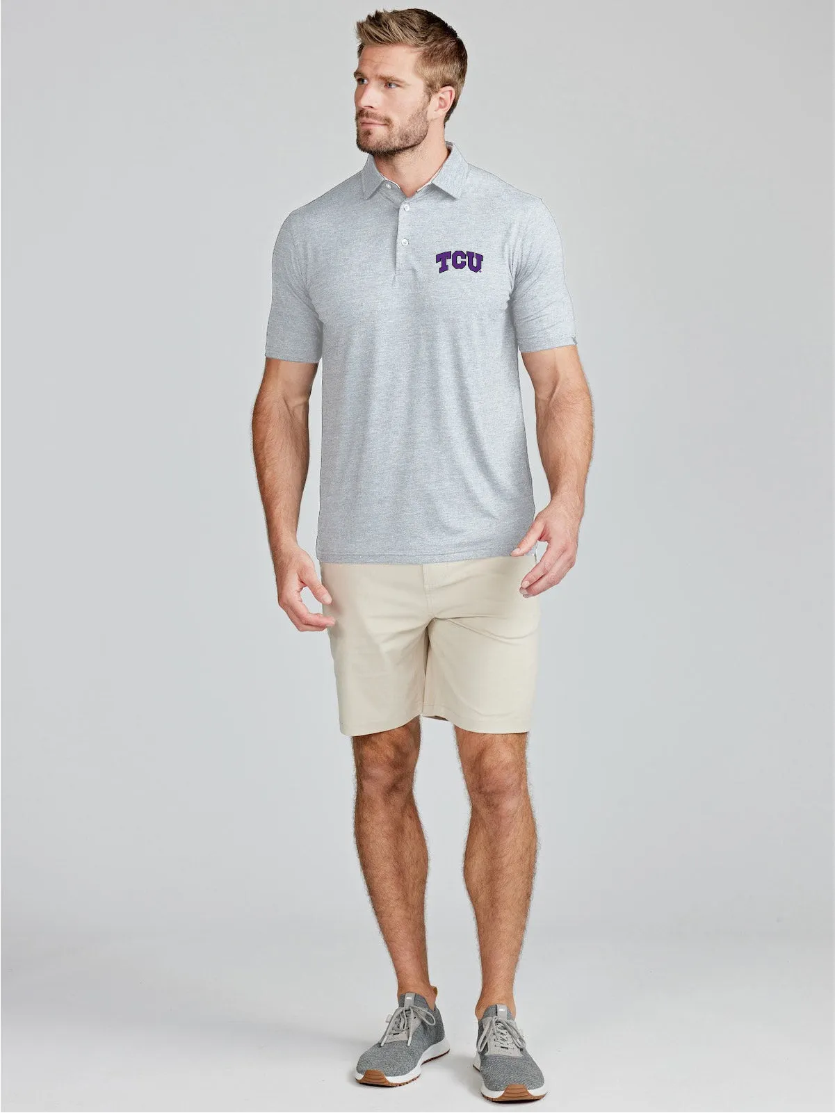 Cloud Lightweight Polo - TCU
