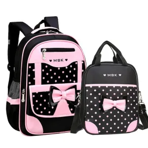 Color: Black, Size: L - Korean Style Elementary School Bag, Children's Trolley School Bag