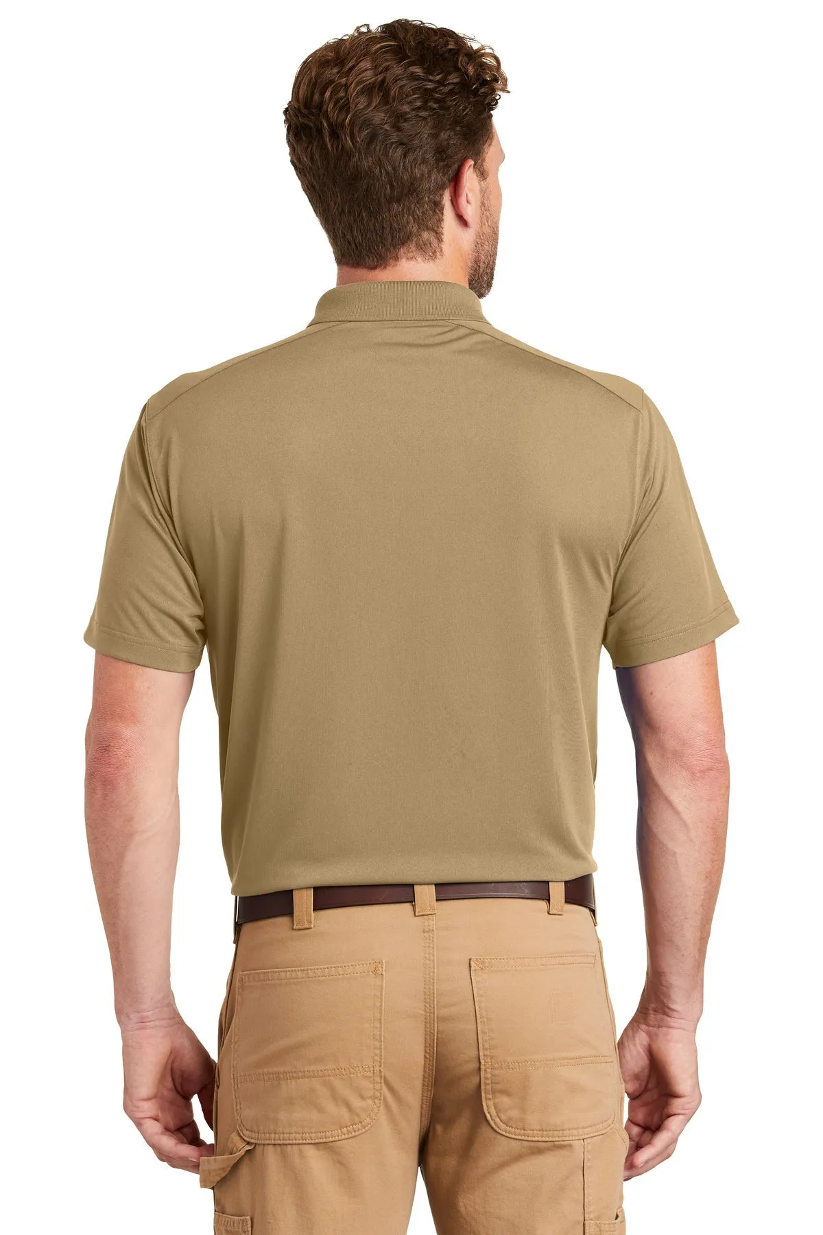 CornerStone Lightweight Polo, Tan