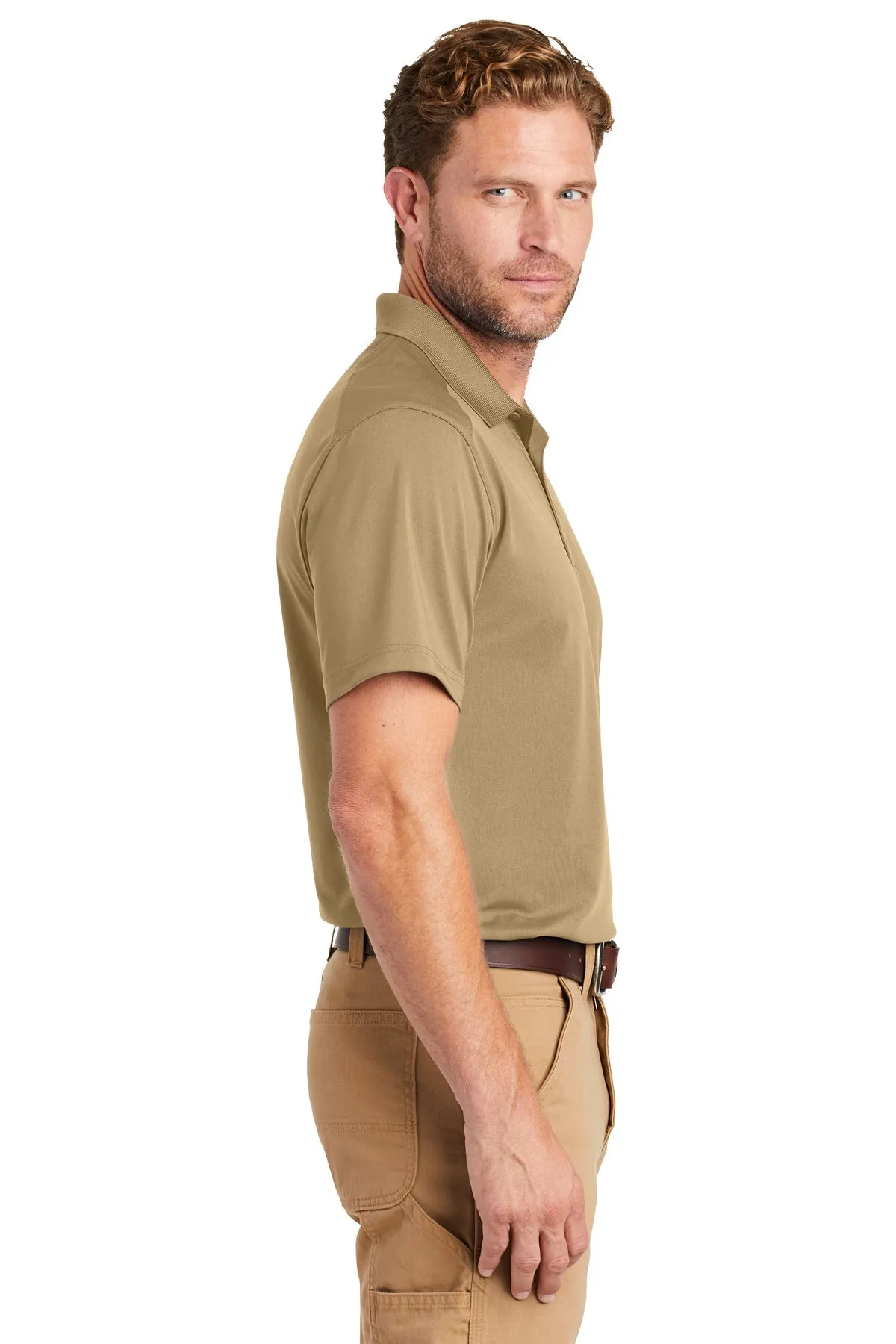 CornerStone Lightweight Polo, Tan