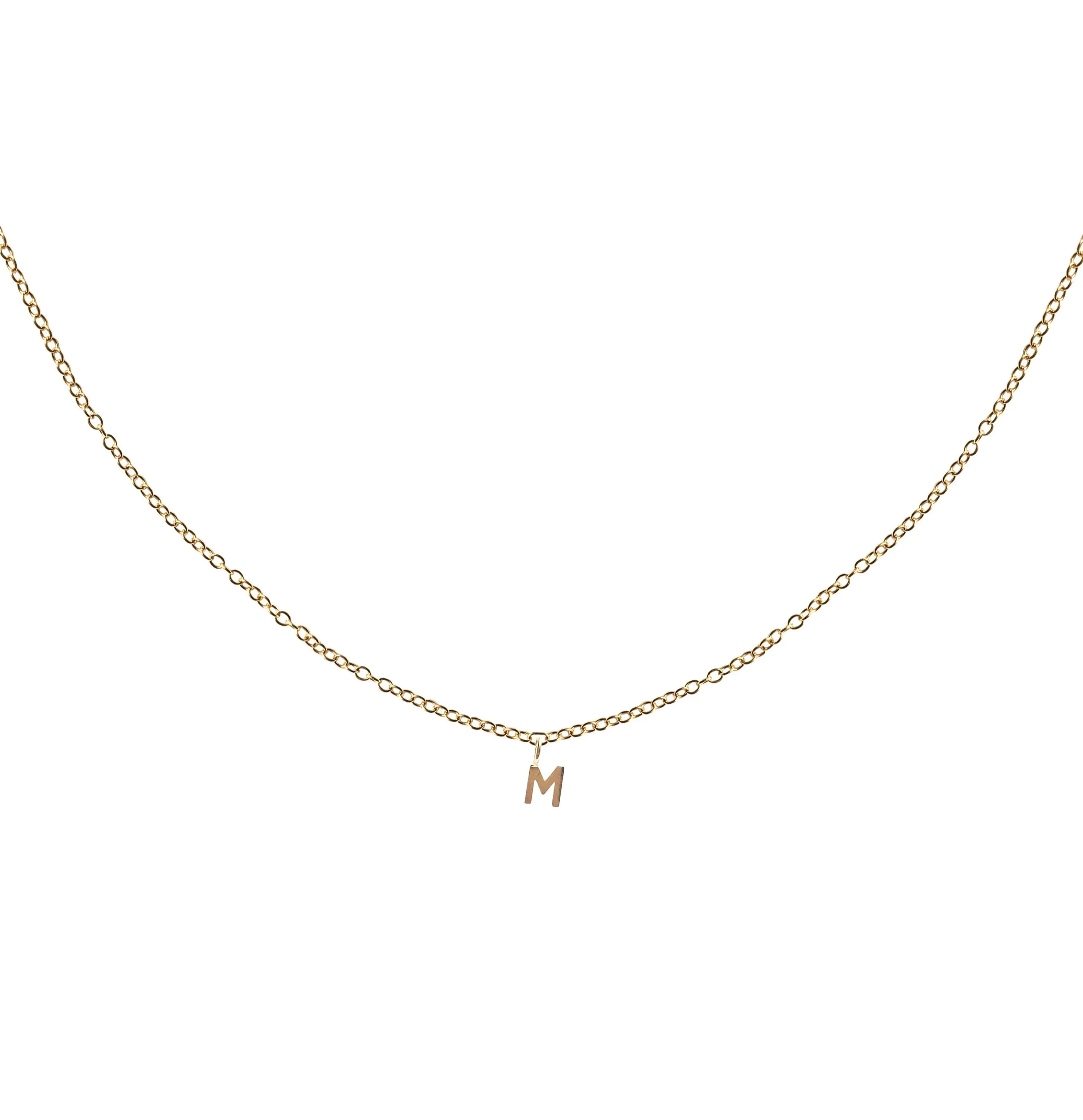 Custom One Initial Necklace