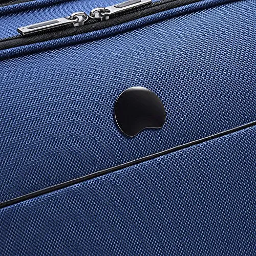 Delsey Luggage 4 Wheel Spinner Mobile Laptop Briefcase, Blue One Size