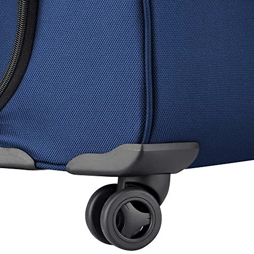 Delsey Luggage 4 Wheel Spinner Mobile Laptop Briefcase, Blue One Size