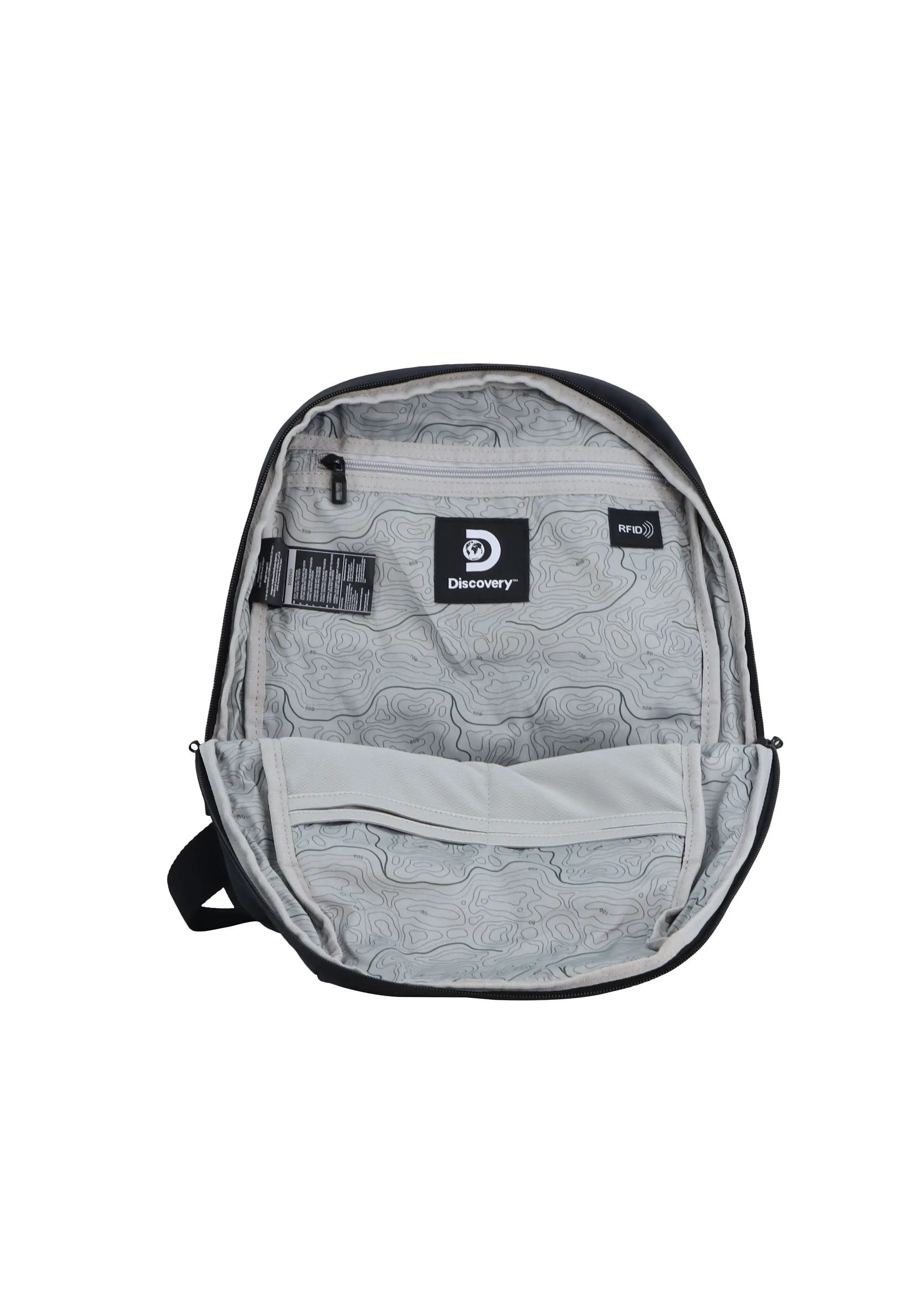Discovery Rugzak voor alle dagen | Schooltas Downtown - Zwart - D00940.06