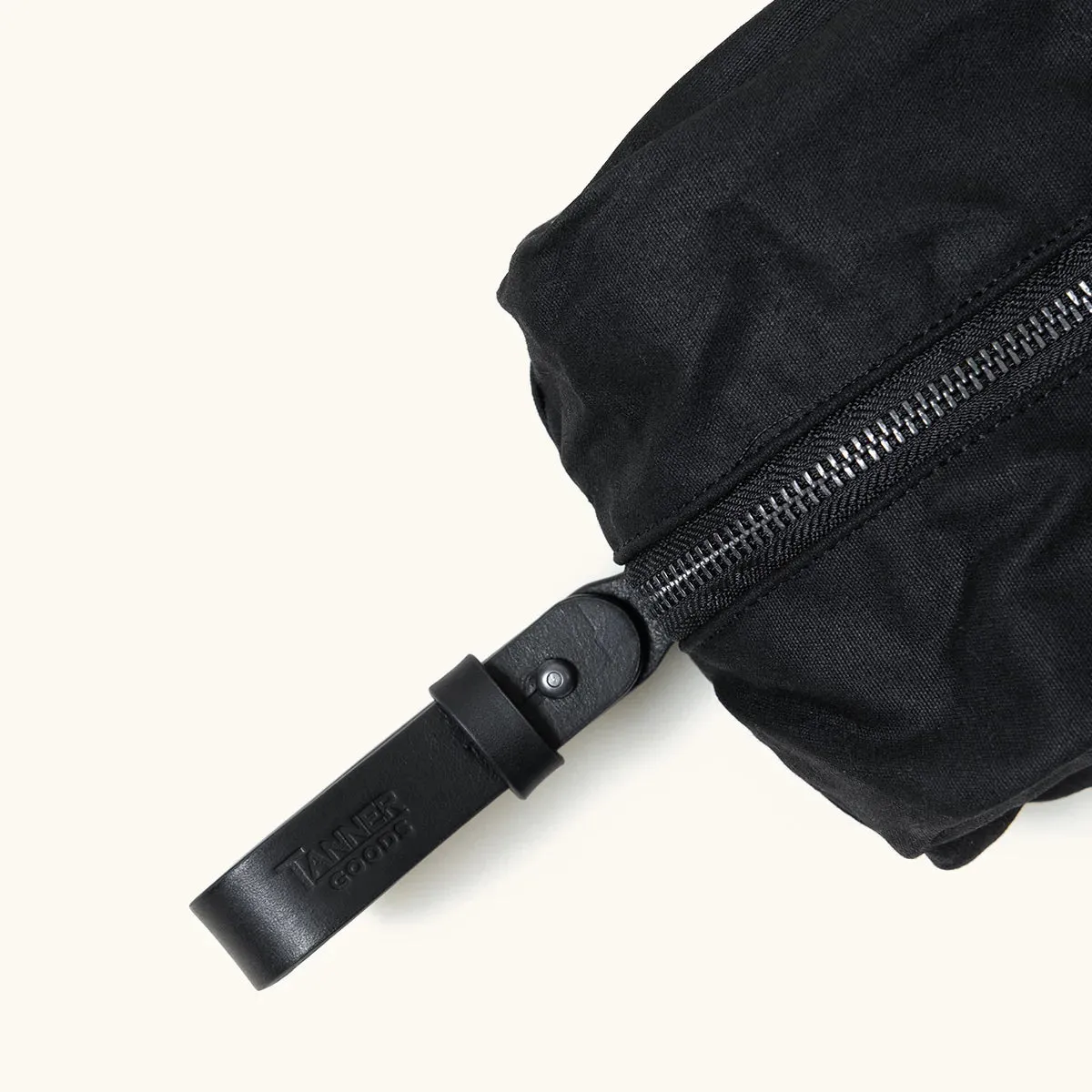 Drifter Dopp Kit - Onyx Waxed Canvas