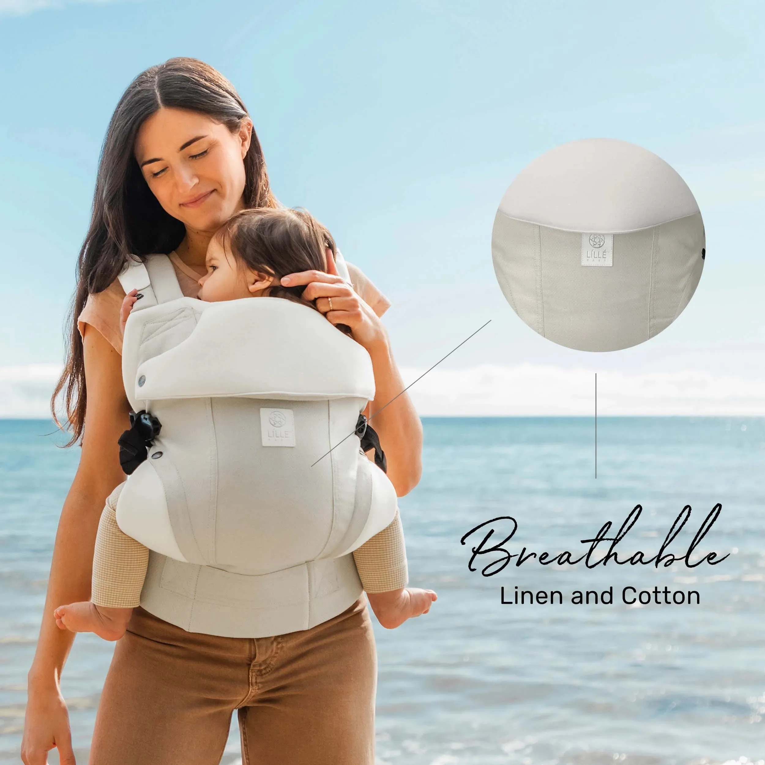 Elevate 6-in-1 Baby Carrier - Ivory