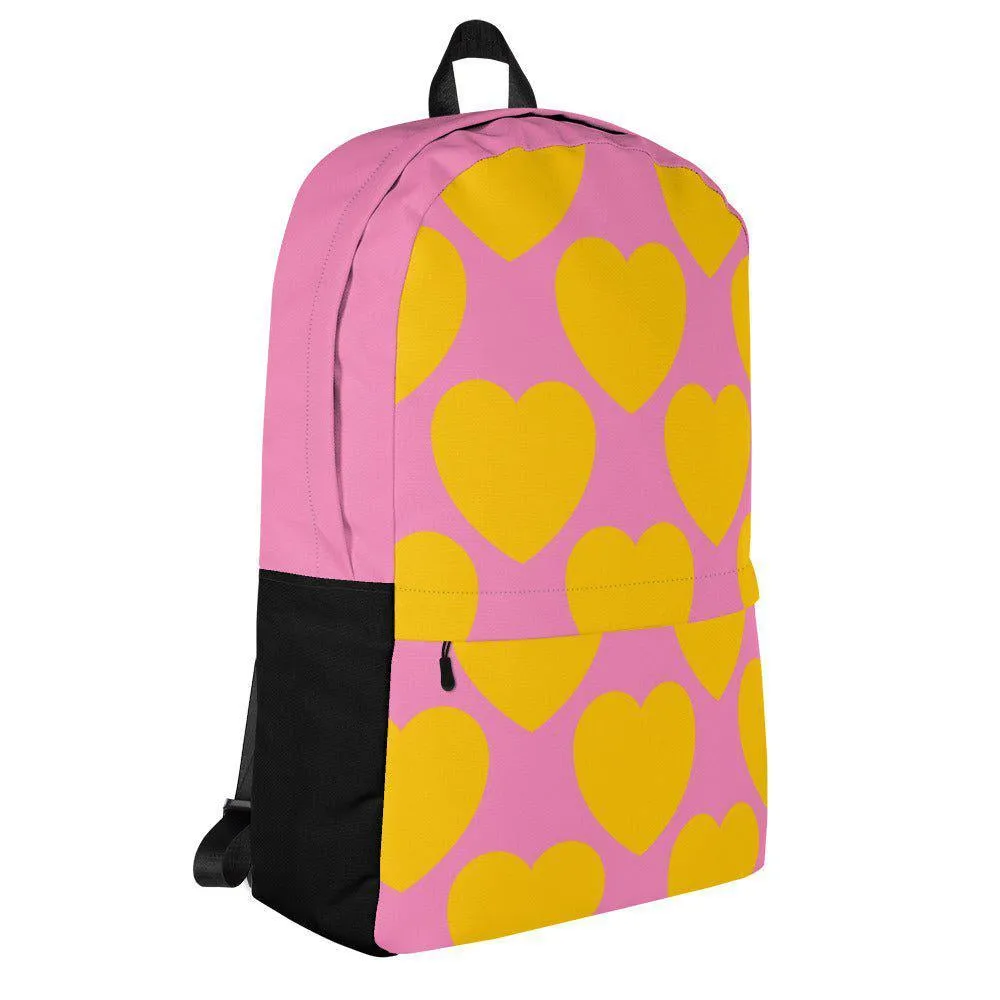ELLIE LOVE yellow pink - Backpack