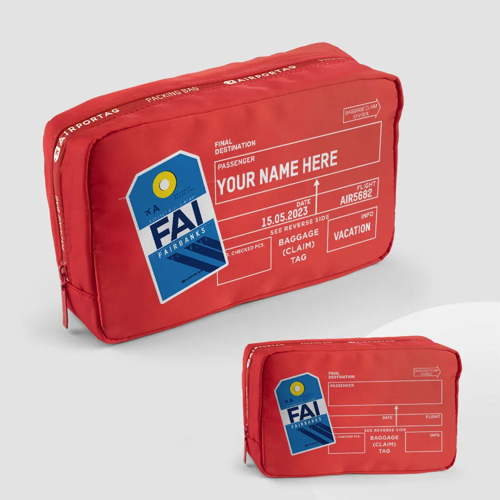 FAI - Packing Bag