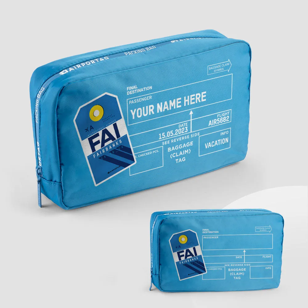 FAI - Packing Bag