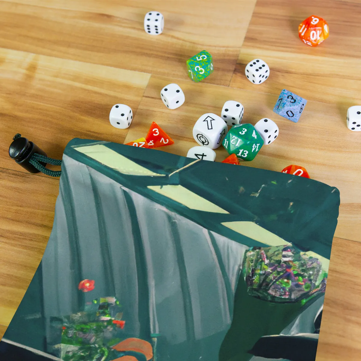 Flower Shopping Dice Bag