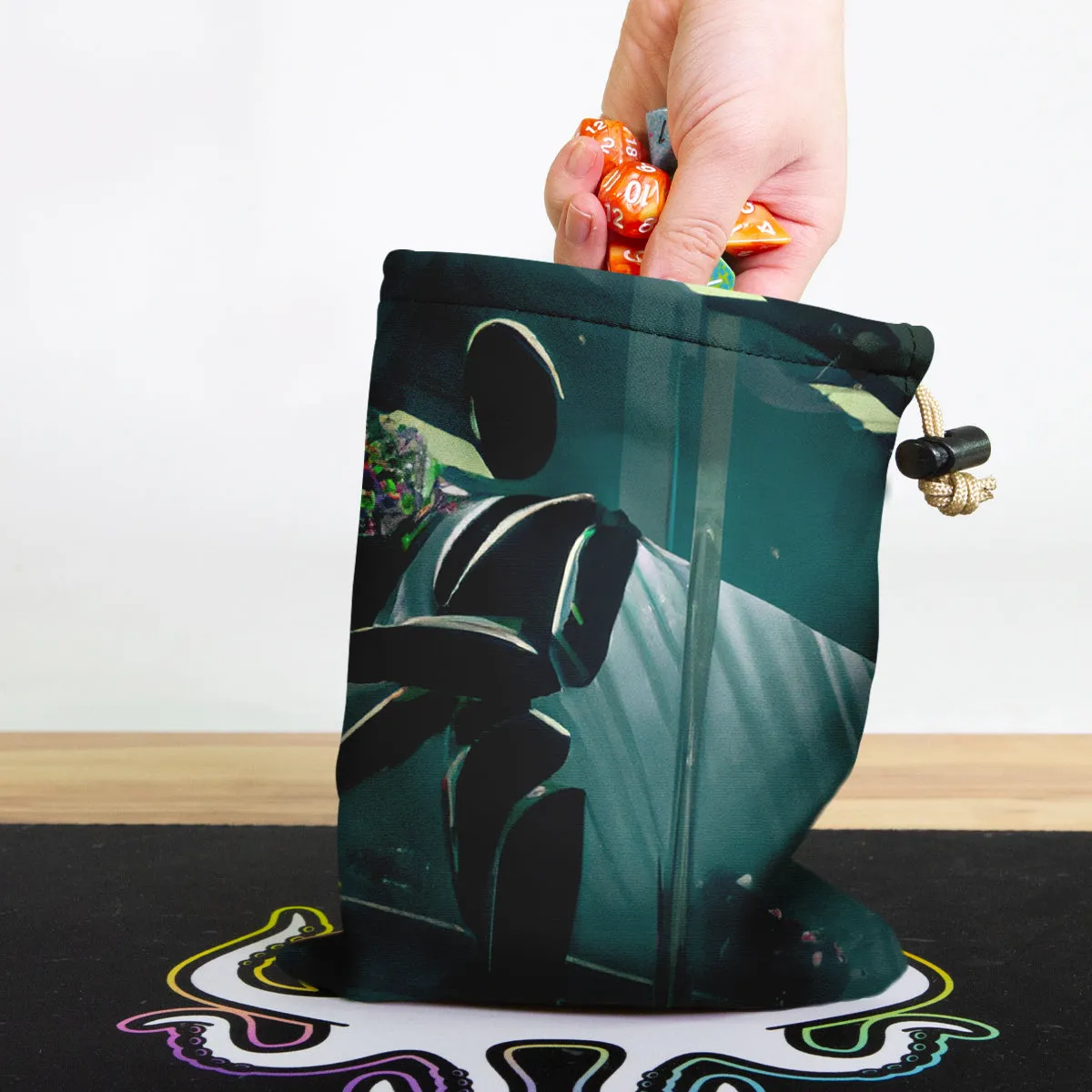 Flower Shopping Dice Bag