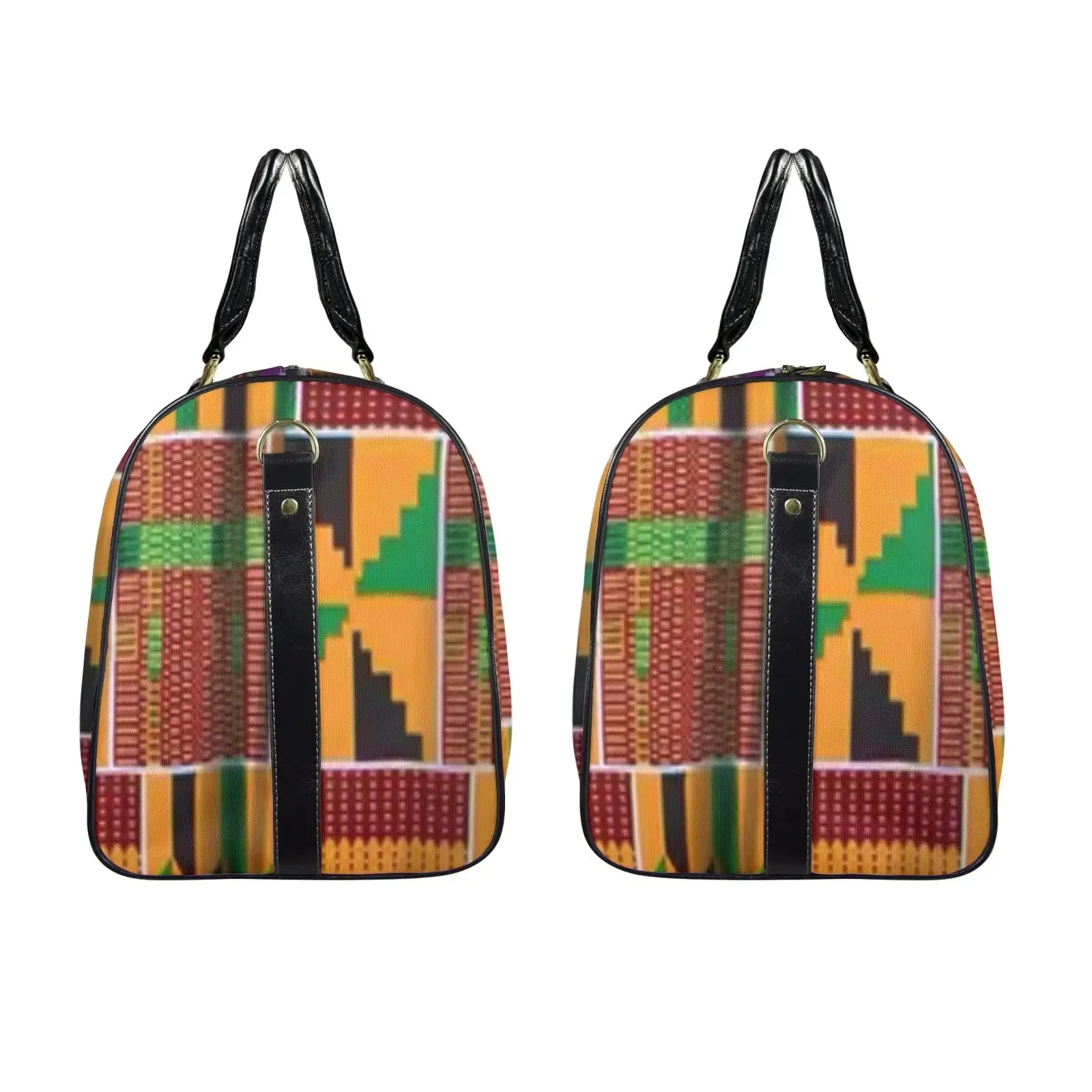 FZ African Print Travel Bag