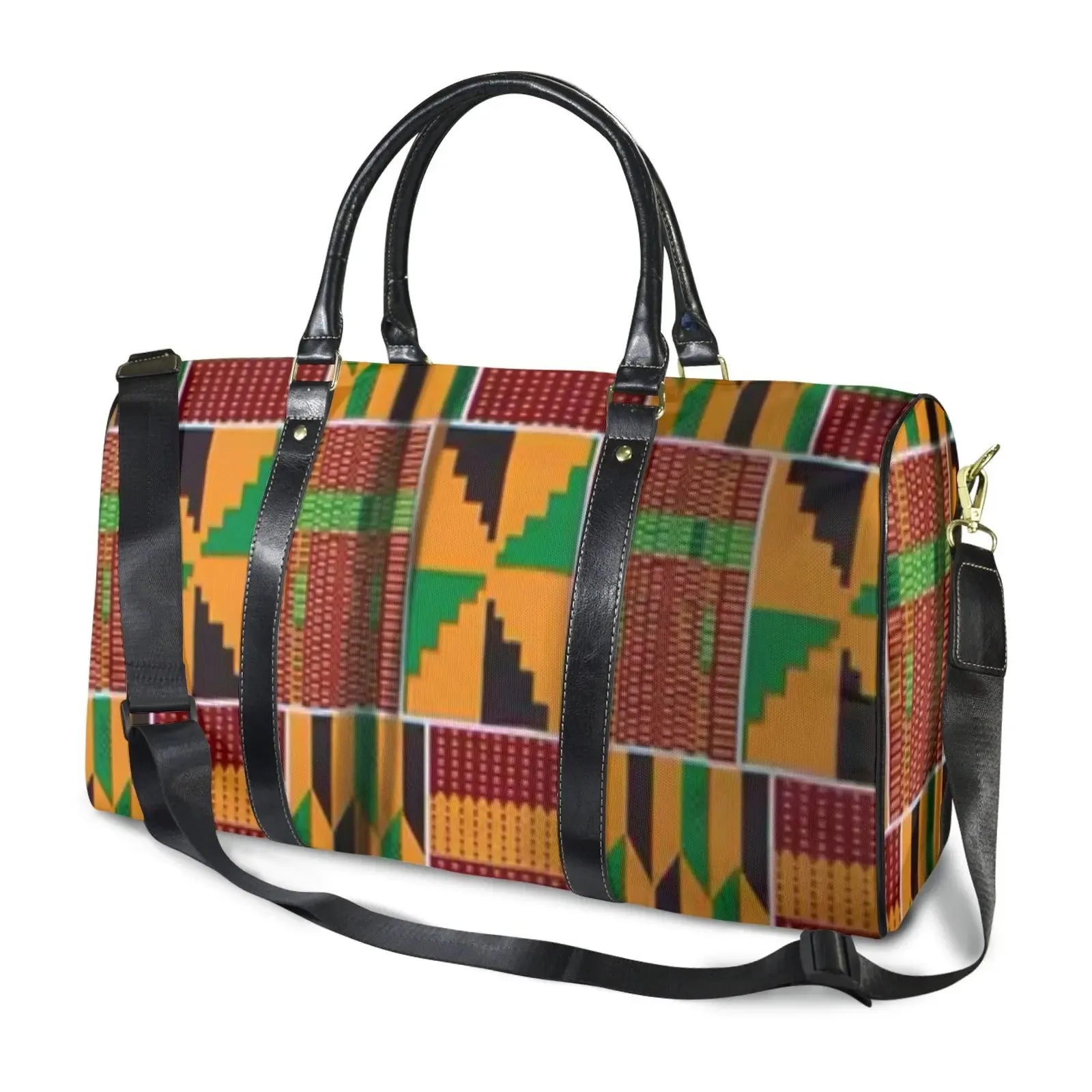 FZ African Print Travel Bag
