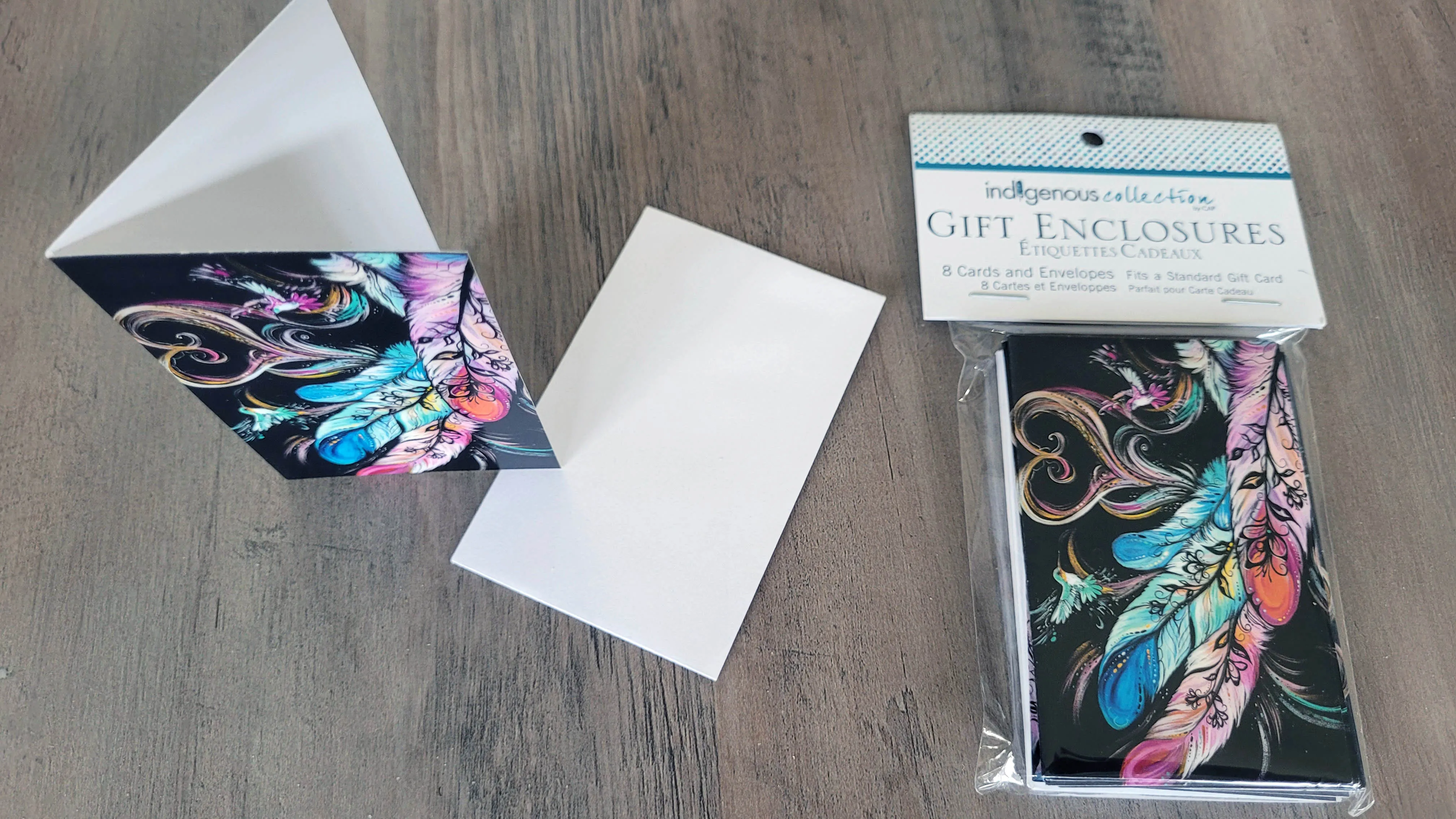 Gift Enclosure, package of 8 mini cards and envelopes - Mark Preston art