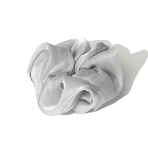 Grey Chic Scrunchie