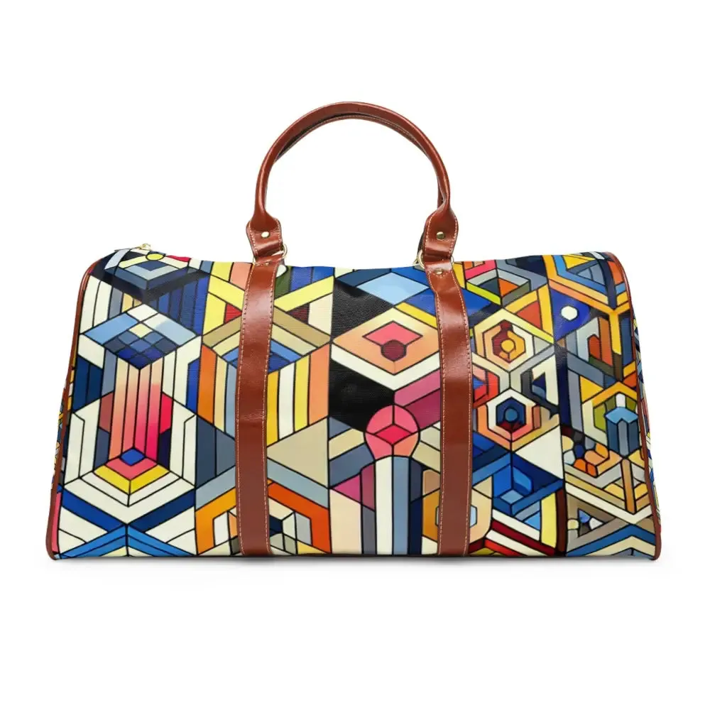 Jasper Mondrian - Geometric Travel Bag