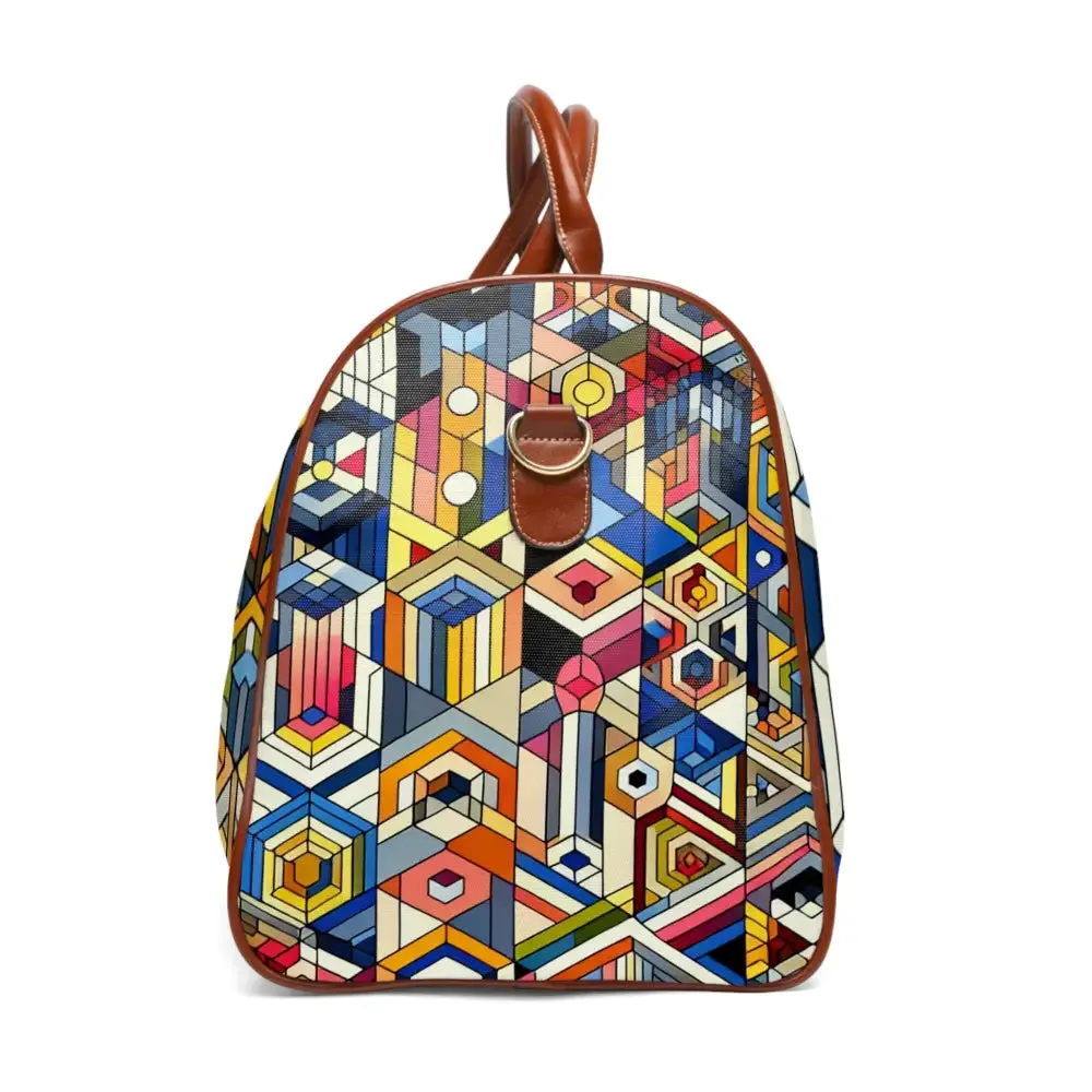 Jasper Mondrian - Geometric Travel Bag