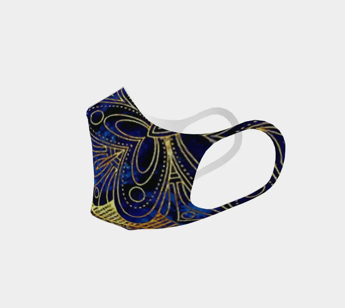 Lapis Gold 21 Poly Knit Mask