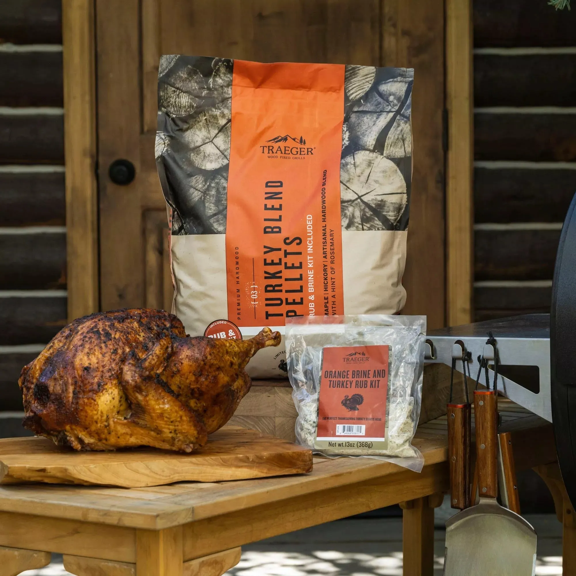 Limited Edition Traeger Turkey Pellets   Turkey Brine Kit