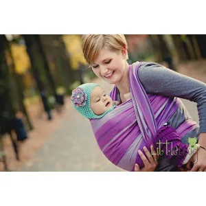 Little Frog Woven Wrap - Amethyst