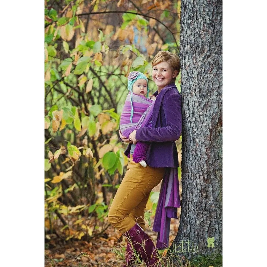 Little Frog Woven Wrap - Amethyst