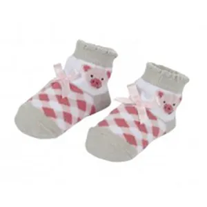 Maison Chic Infant Prissy Pig Socks