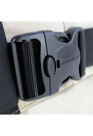 manduca First pure cotton carrier - powder & FREE Size It Dark Grey (valued rrp $24.95)