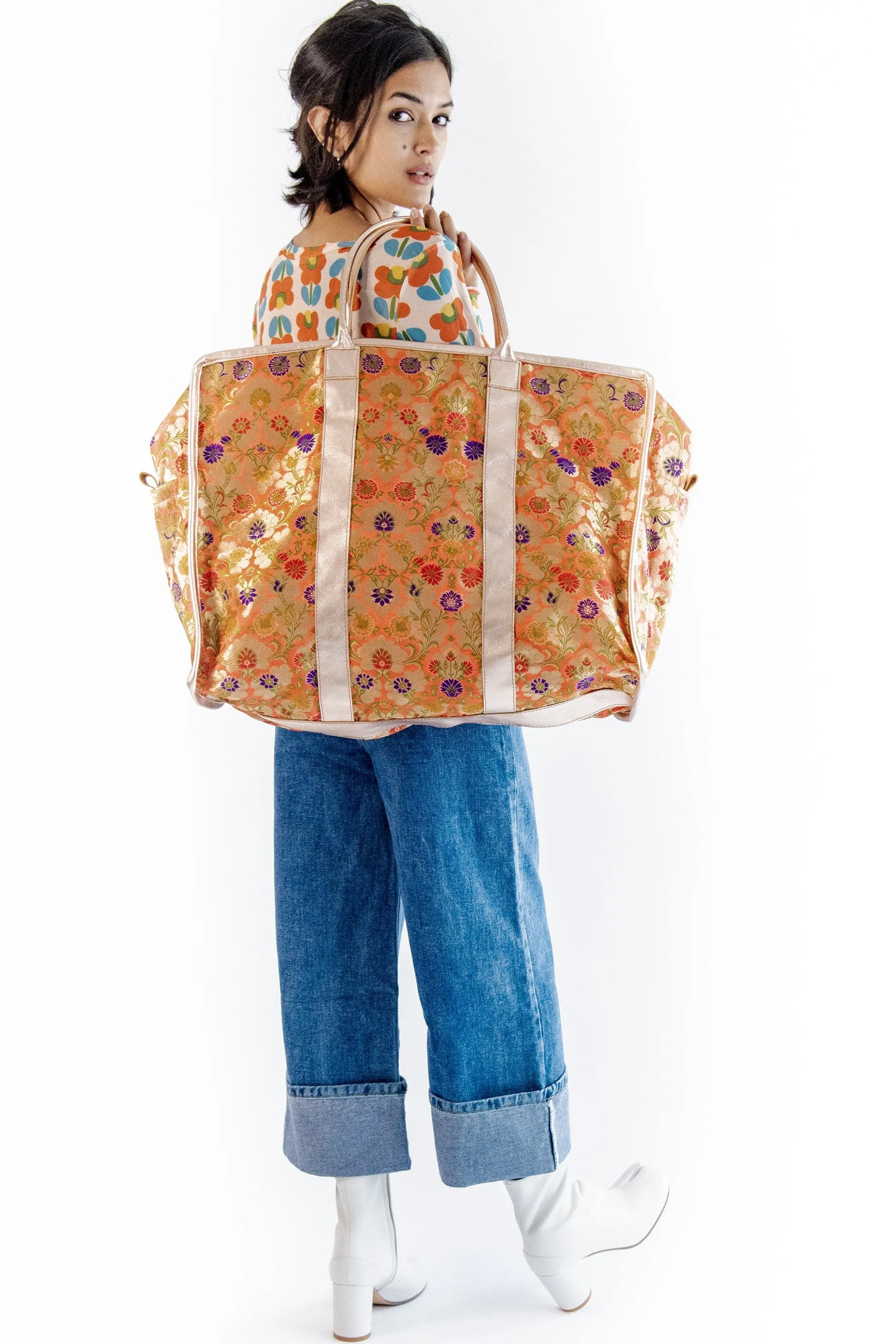 Manisa Weekender Bag Chinese Silk