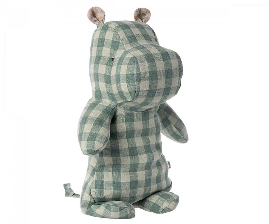 Medium Hippo Safari Friend in Check