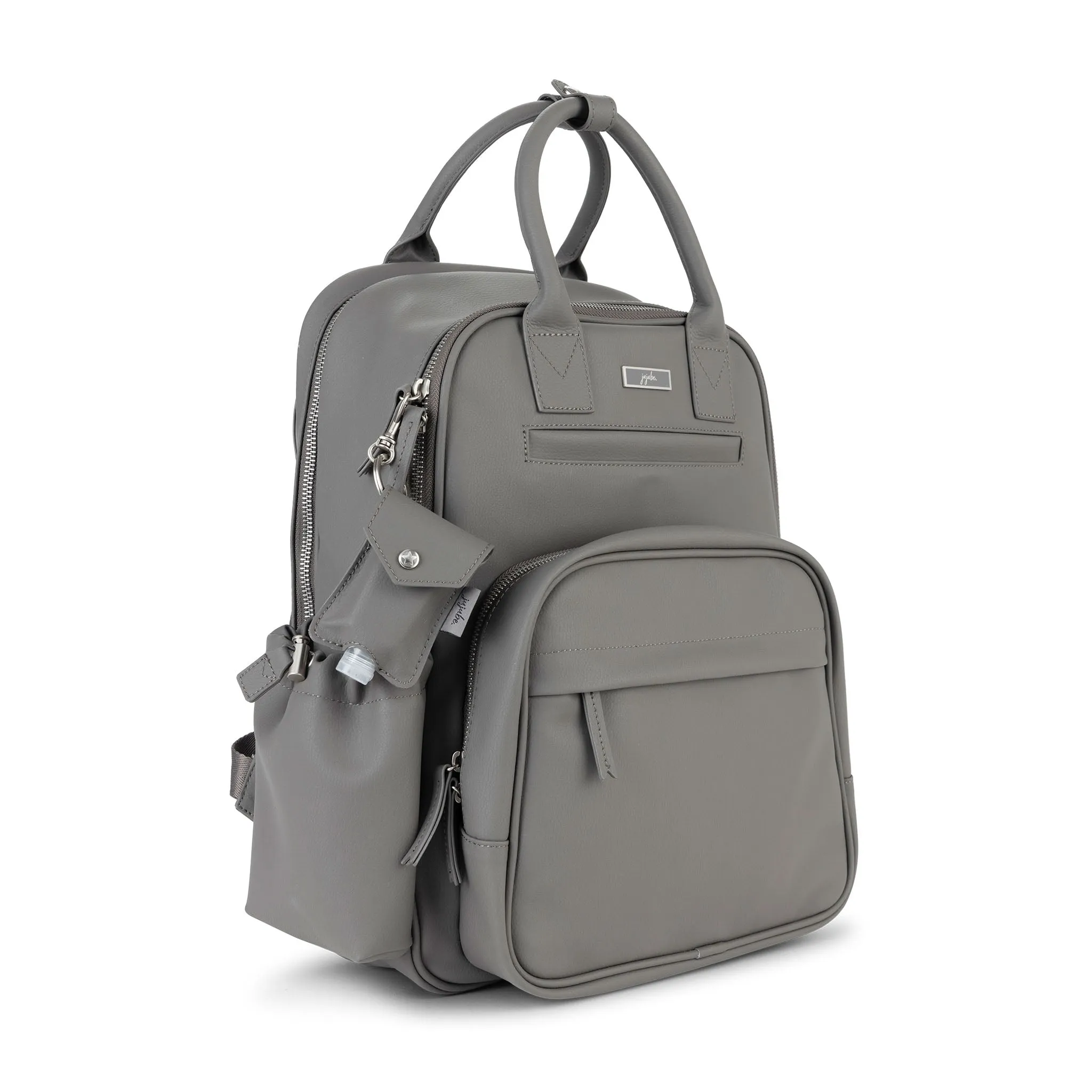 Million Pockets Earth Leather - Charcoal